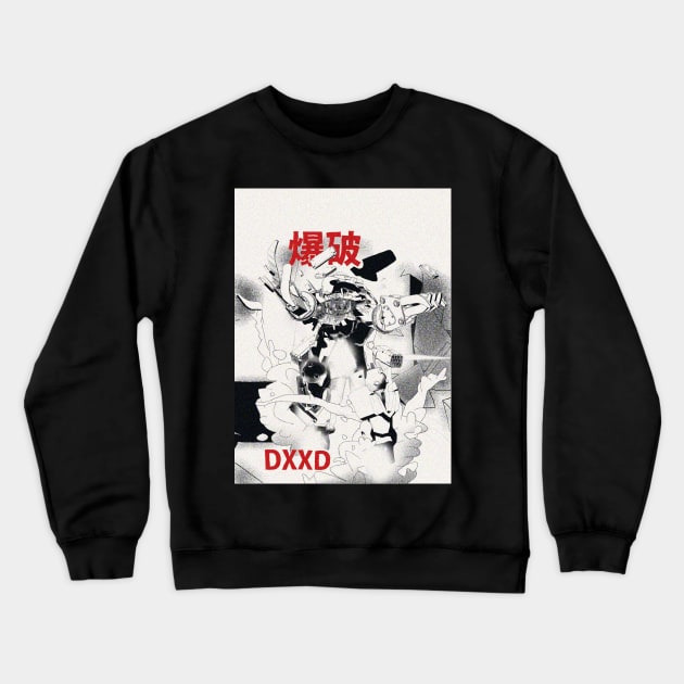 Explosion Blast Crewneck Sweatshirt by High Tech Low Life